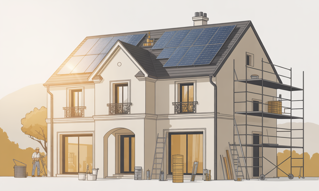 Maison rénovée et performante énergétiquement